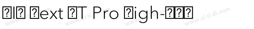 DIN Next LT Pro Ligh字体转换